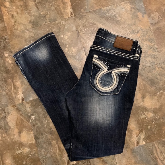 Big Star Denim - Big Star Maddie Boot 28 R Embellished Jeans